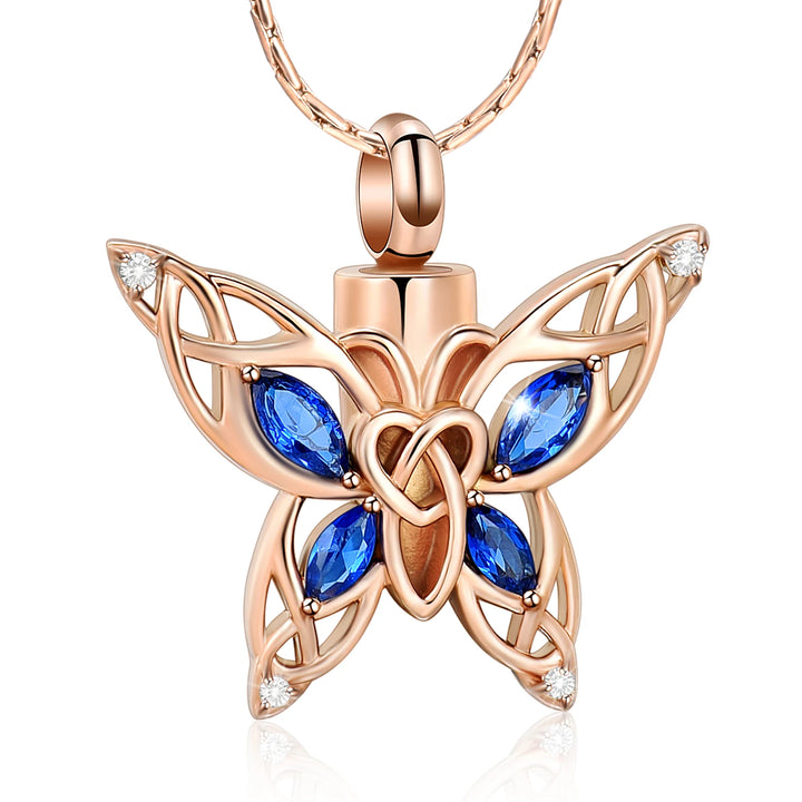 Butterfly Urn Necklace