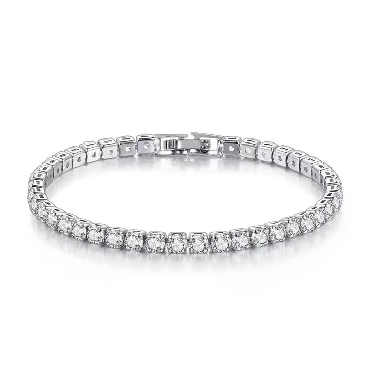 Silver bangle bracelets