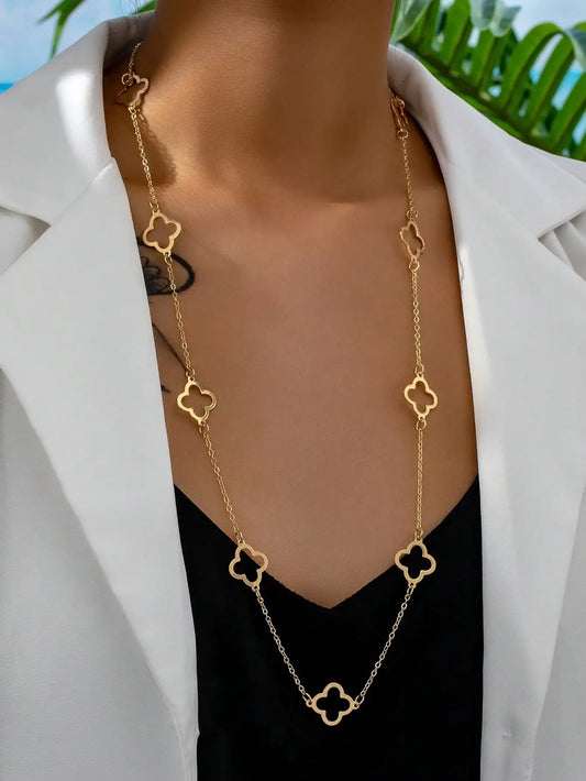 4 leaf clover necklace