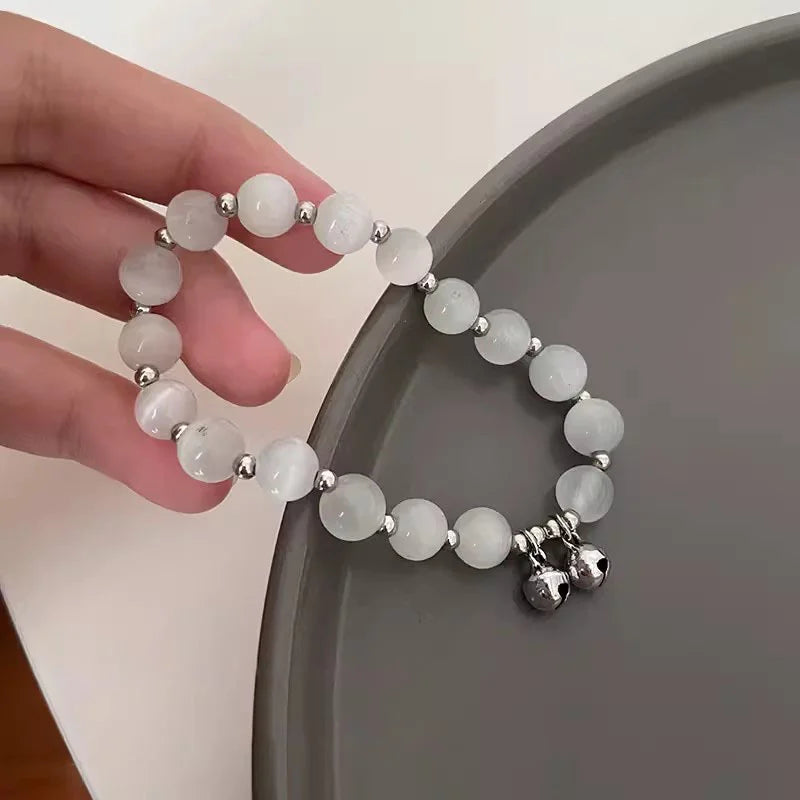 Flower beads bracelet