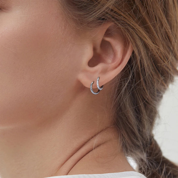 Titanium earrings