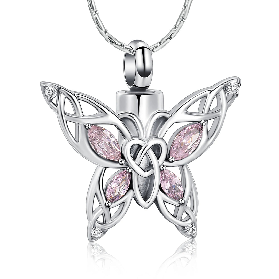 Butterfly Urn Necklace