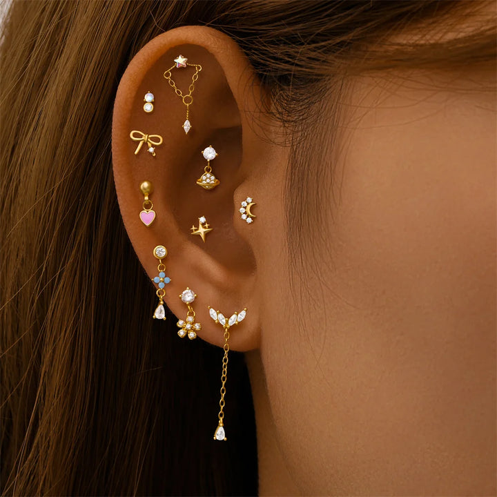 Helix piercing