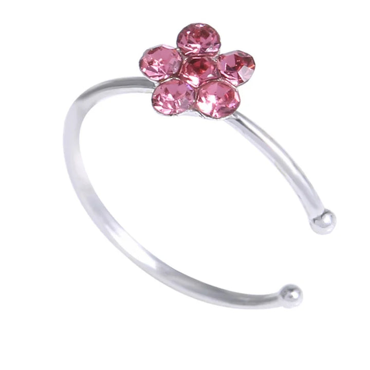 Flower nose ring