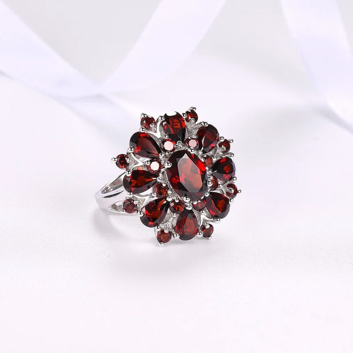 Flower wedding rings