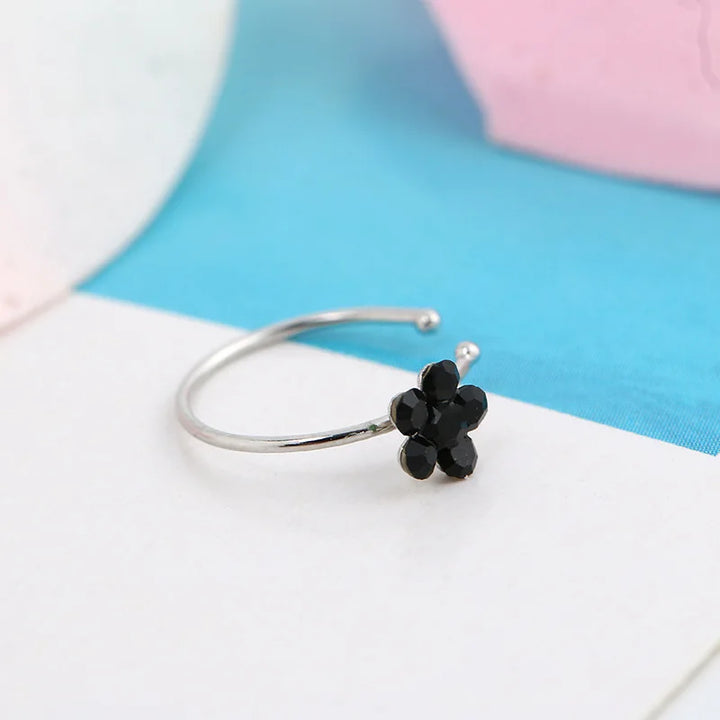 Flower nose ring