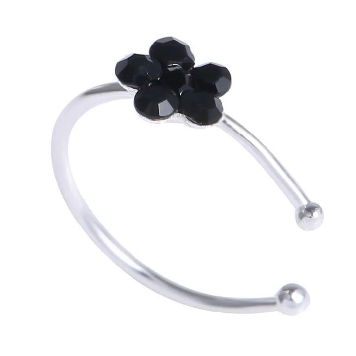 Flower nose ring