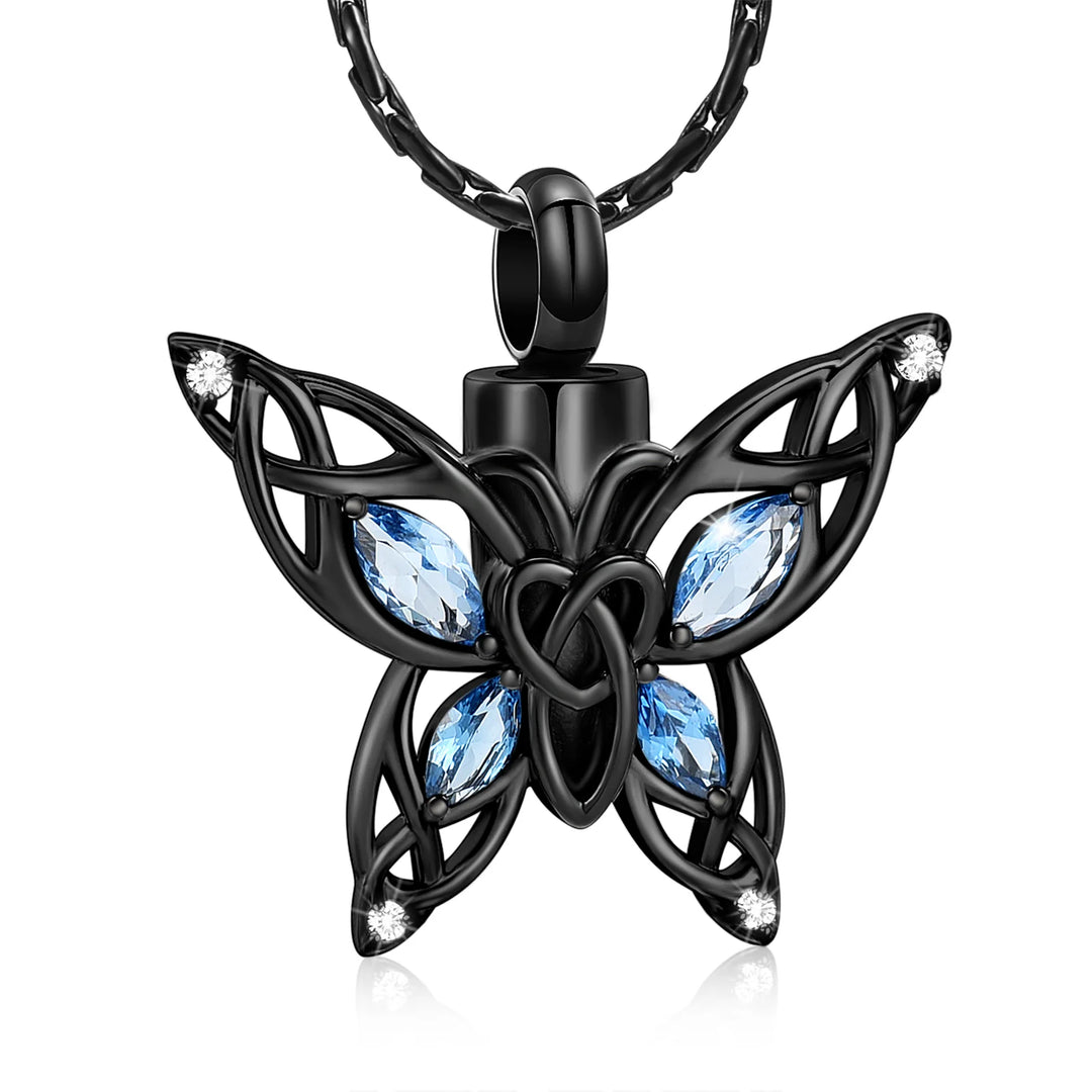Butterfly Urn Necklace
