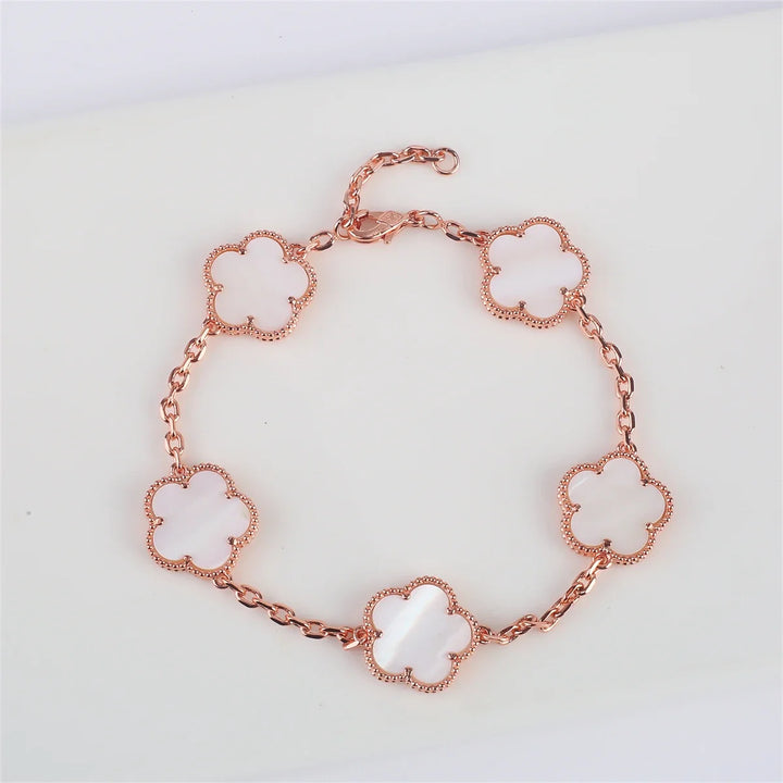 Birth flower bracelet