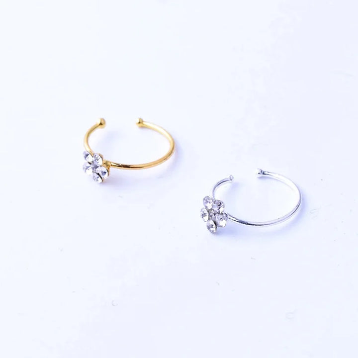 Flower nose ring