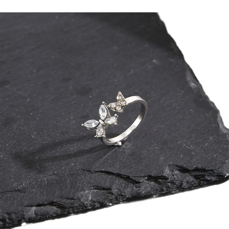 Vintage butterfly ring