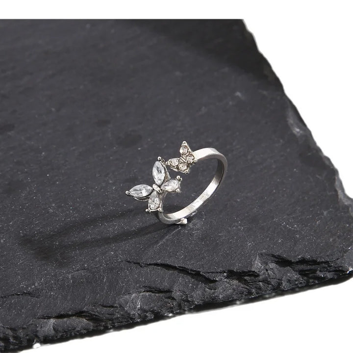 Vintage butterfly ring