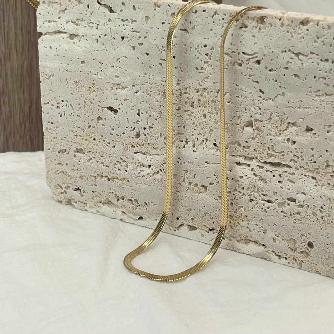 Huge gold necklace