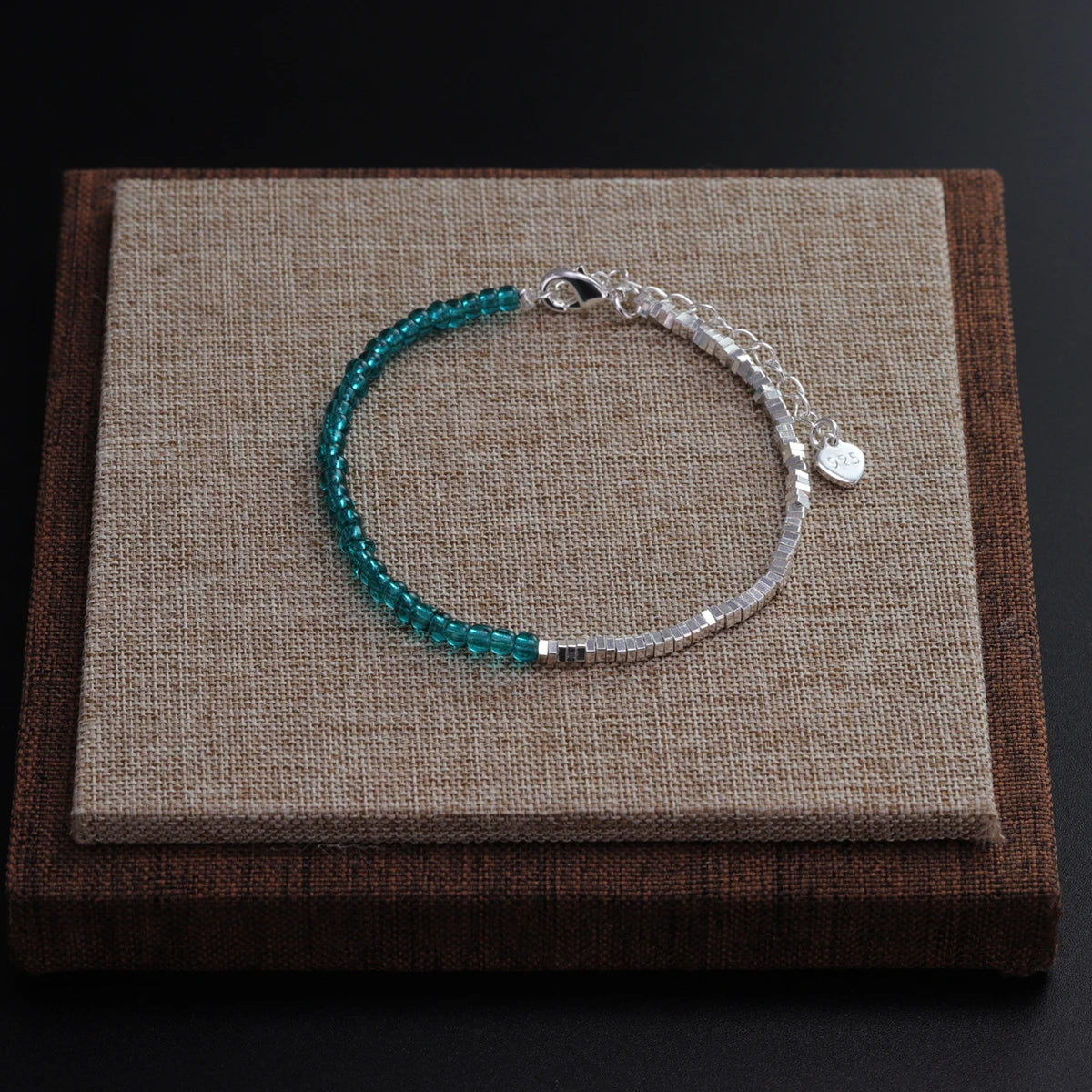 Silver butterfly bracelet