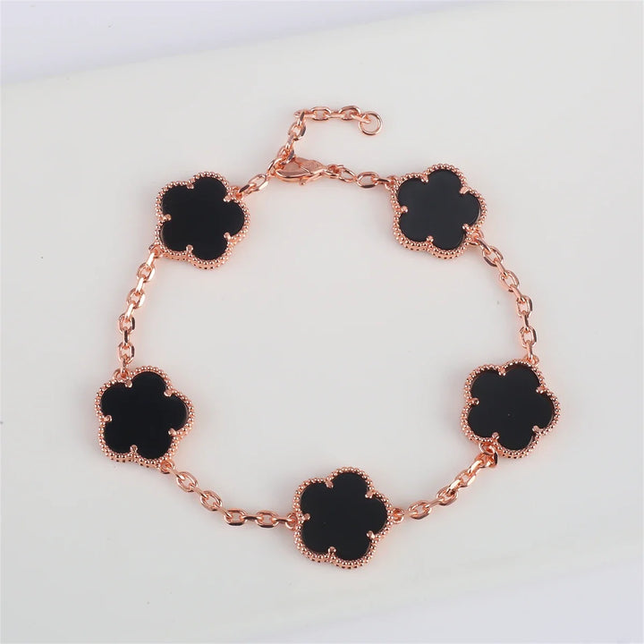 Birth flower bracelet