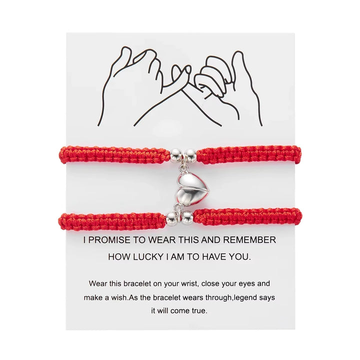 Heart friendship bracelet
