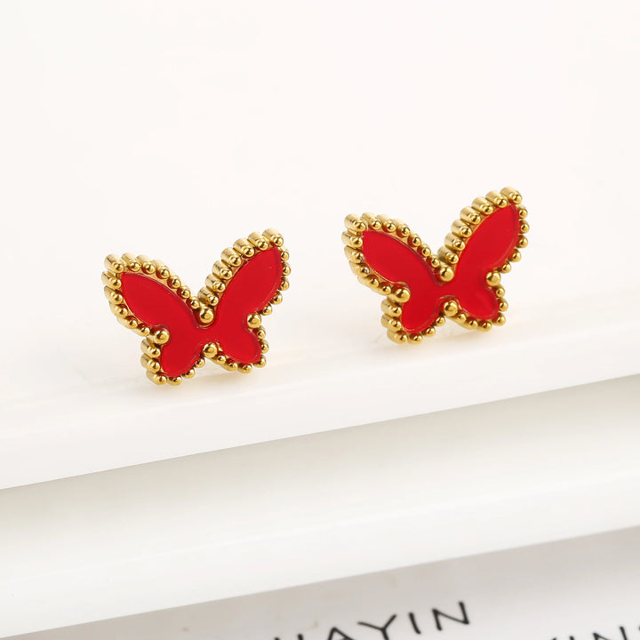 Gold butterfly bracelet