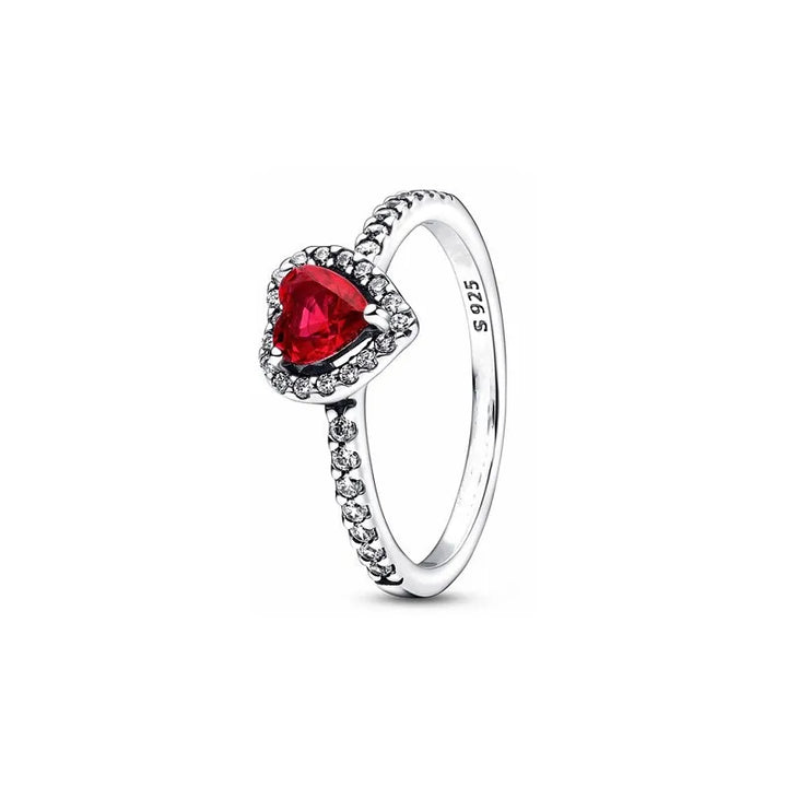Red heart ring