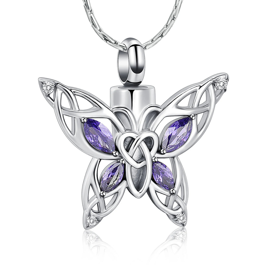 Butterfly Urn Necklace