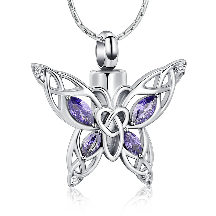 Butterfly Urn Necklace