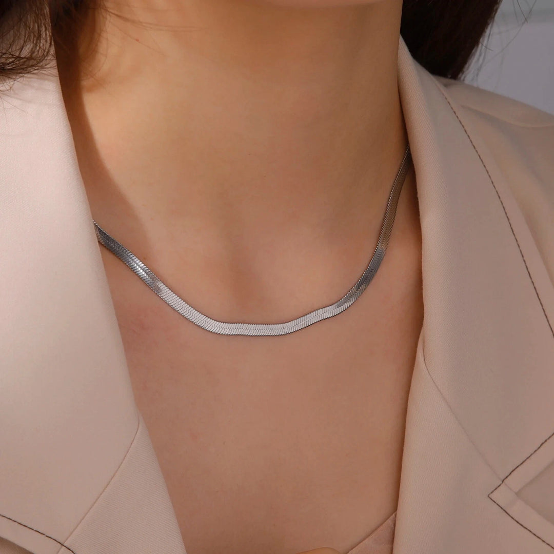 Huge gold necklace