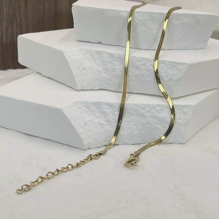 Huge gold necklace